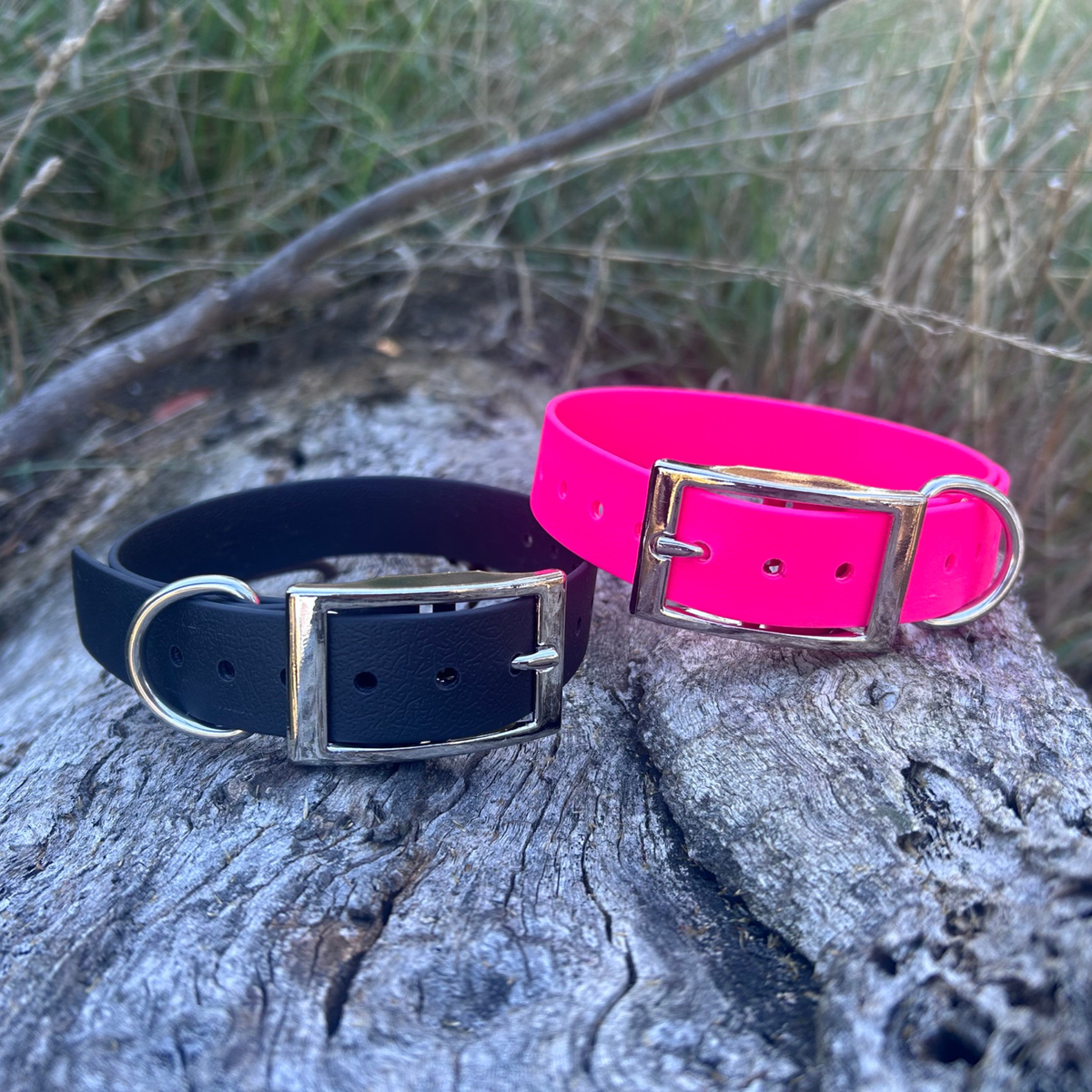 Waterproof PVC dog collar handmade in Orange NSW