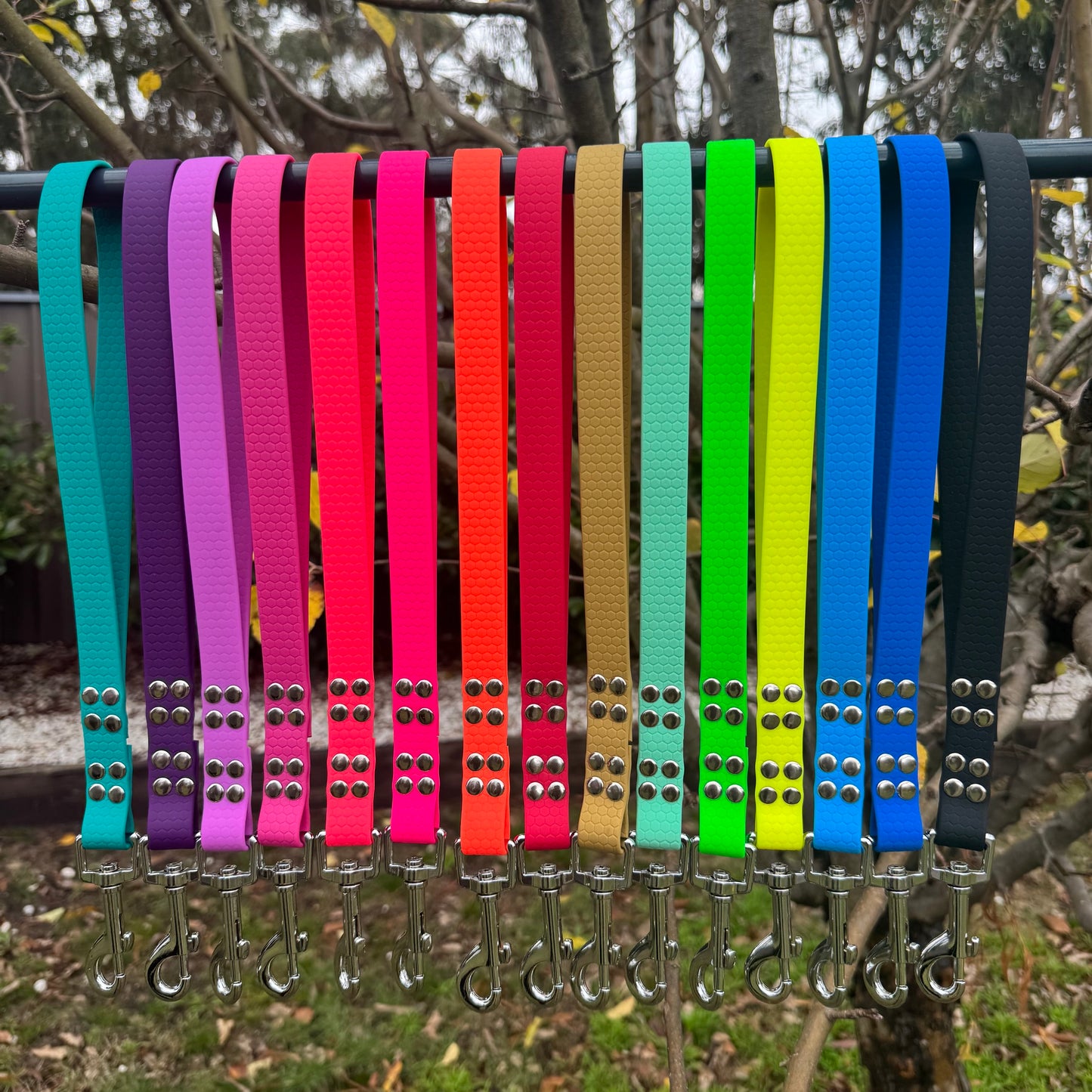 Waterproof PVC Traffic Handle – 30cm or 40cm Lead | Handmade in Australia