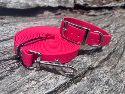 Waterproof Dog Training Bundle – Collar and Long Line Lead Set | Save 10% Australia