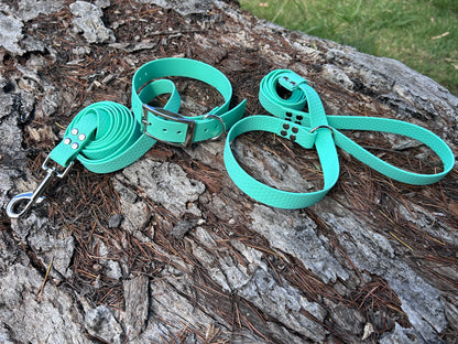 Waterproof Dog Kennel Bundle – Collar Lead and Slip Lead Set | Save 10% Multi-Dog Pack