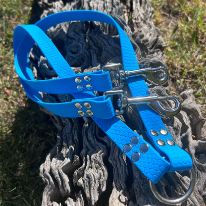 Waterproof PVC Double Dog Lead – Walk 2 Dogs | Heavy Duty Coupler Lead Australia