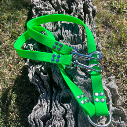 Waterproof PVC Double Dog Lead – Walk 2 Dogs | Heavy Duty Coupler Lead Australia