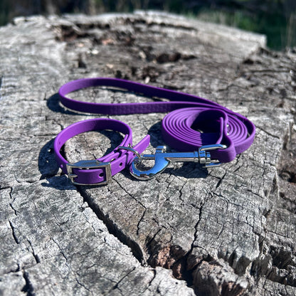Waterproof PVC Puppy Collar & Lead Set - Save 10%