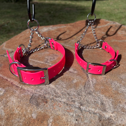 Waterproof Adjustable Martingale Dog Collar – No-Slip | Greyhound Whippet Sighthound
