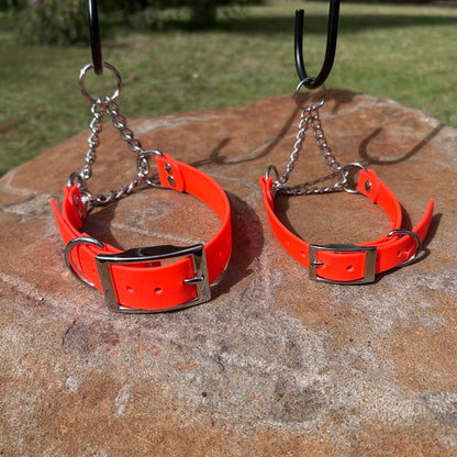 Waterproof Adjustable Martingale Dog Collar – No-Slip | Greyhound Whippet Sighthound
