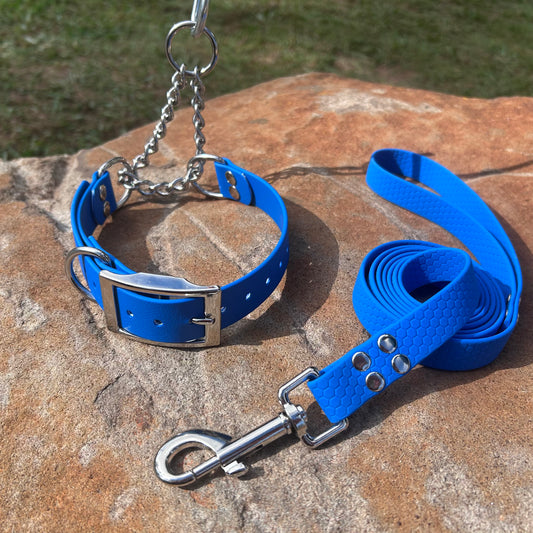 Adjustable Martingale Collar & Lead Set - Waterproof